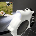 5M Retractable Dog Leash – Strong Nylon Tape with Non-Slip Handle
