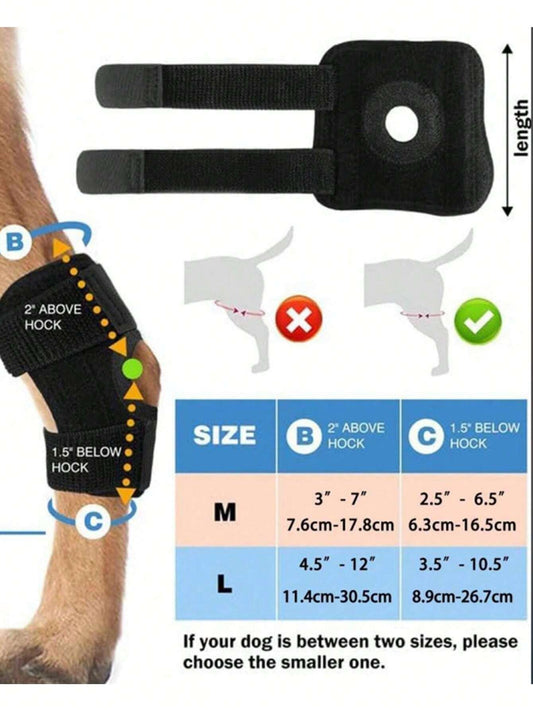 Dog Knee Brace & Leg Support – Front & Hind Leg Protector