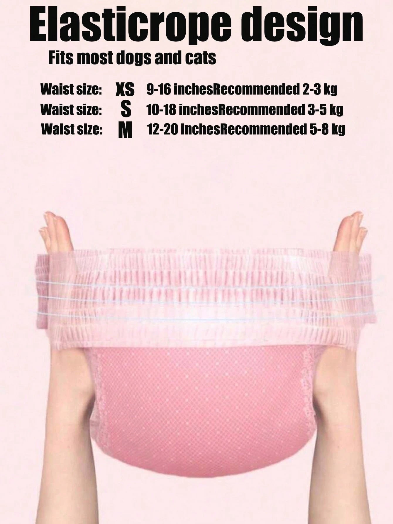 10PCS Female Dog Diapers | Super Absorbent Leak-Proof Pet Diapers