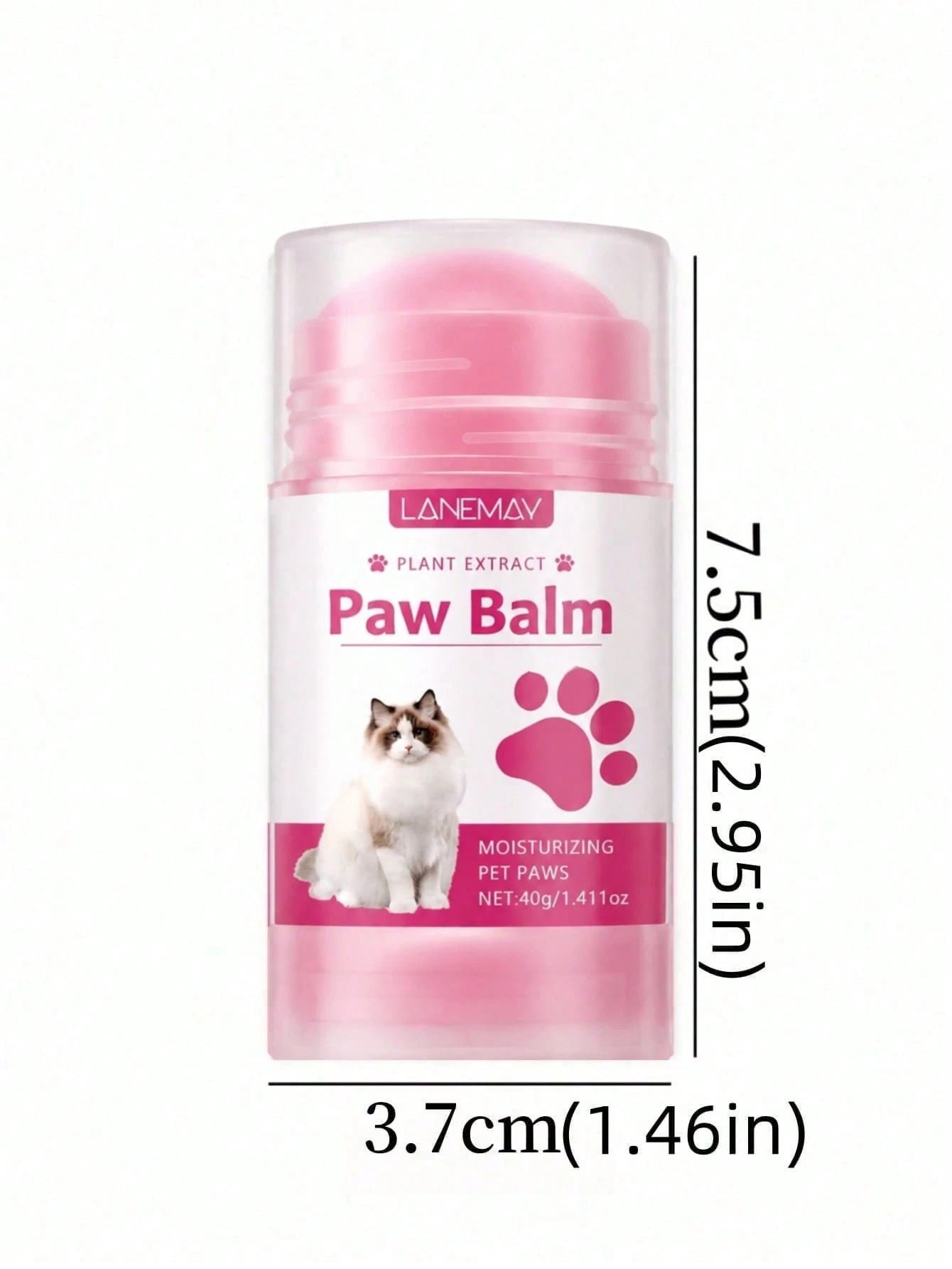 Pet Paw Balm Stick | Moisturizing Paw Care for Dogs & Cats
