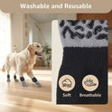Non-Slip Dog Socks – Paw Protection & Anti-Lick Socks | 4 Pcs