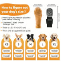 Non-Slip Dog Socks – Paw Protection & Anti-Lick Socks | 4 Pcs