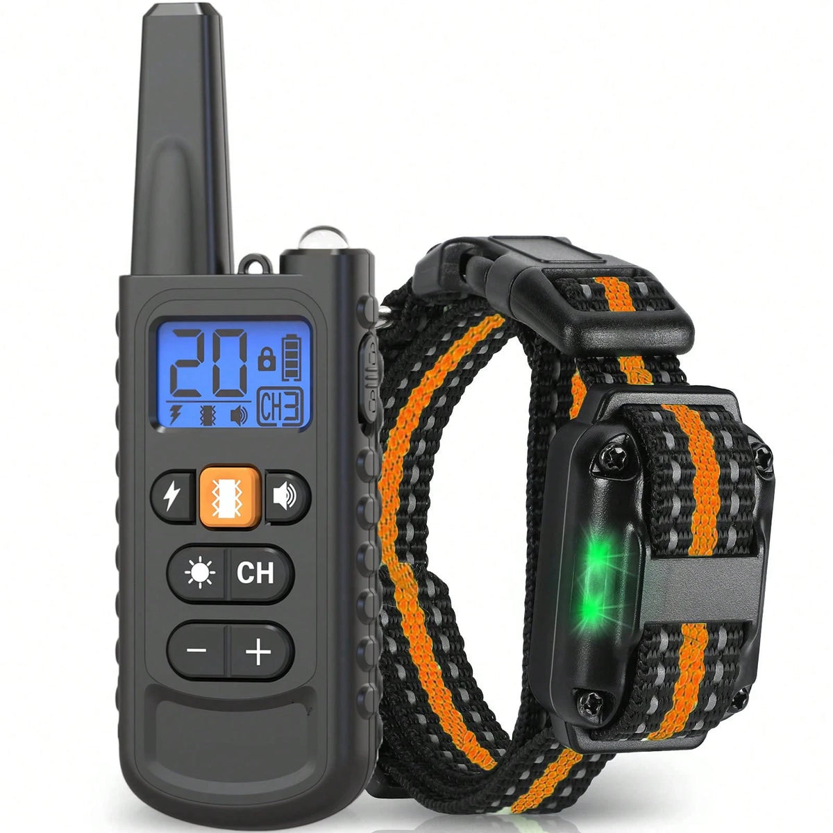 800m Waterproof Dog Training Collar | Remote Vibration & Sound