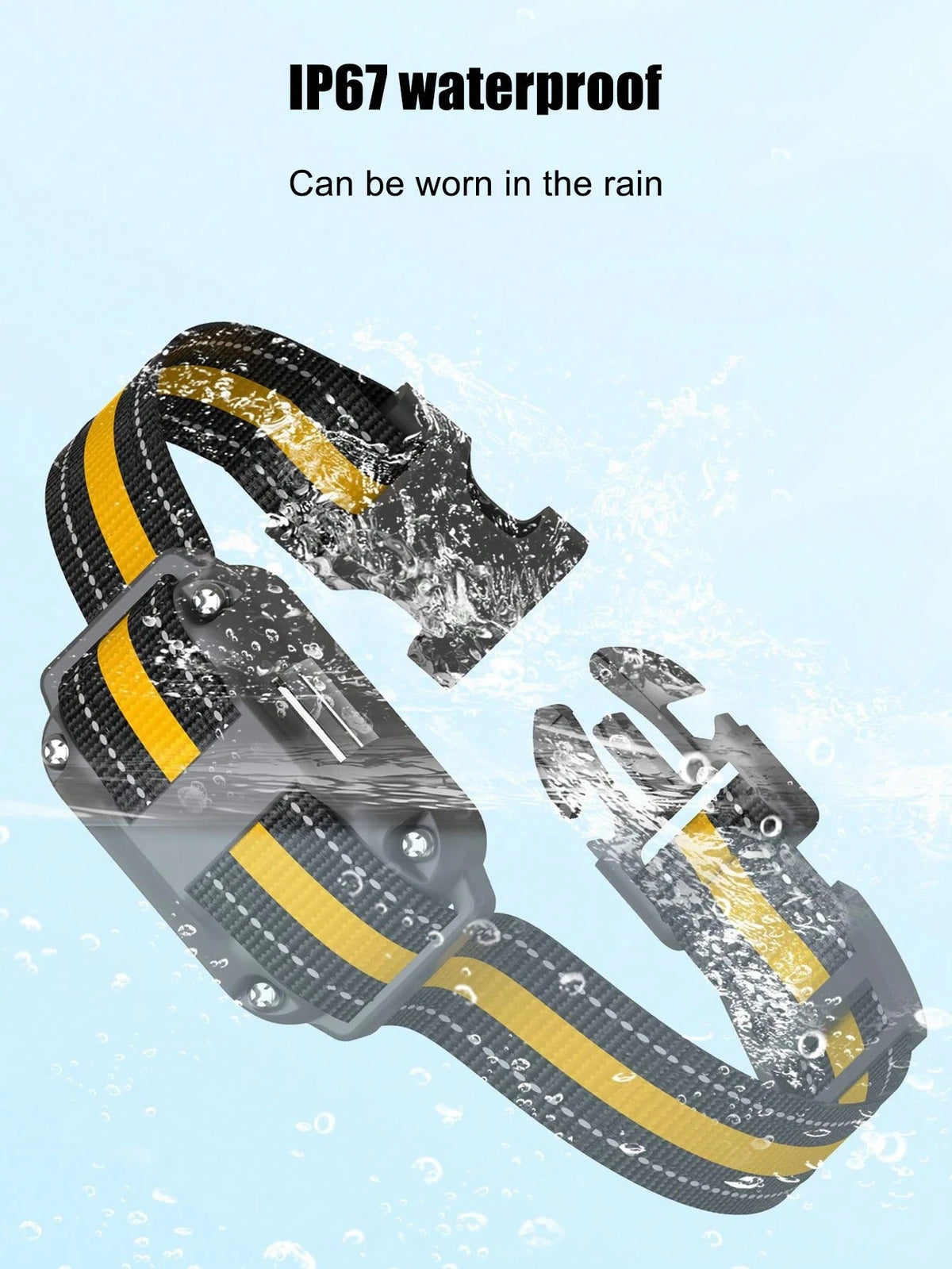800m Waterproof Dog Training Collar | Remote Vibration & Sound