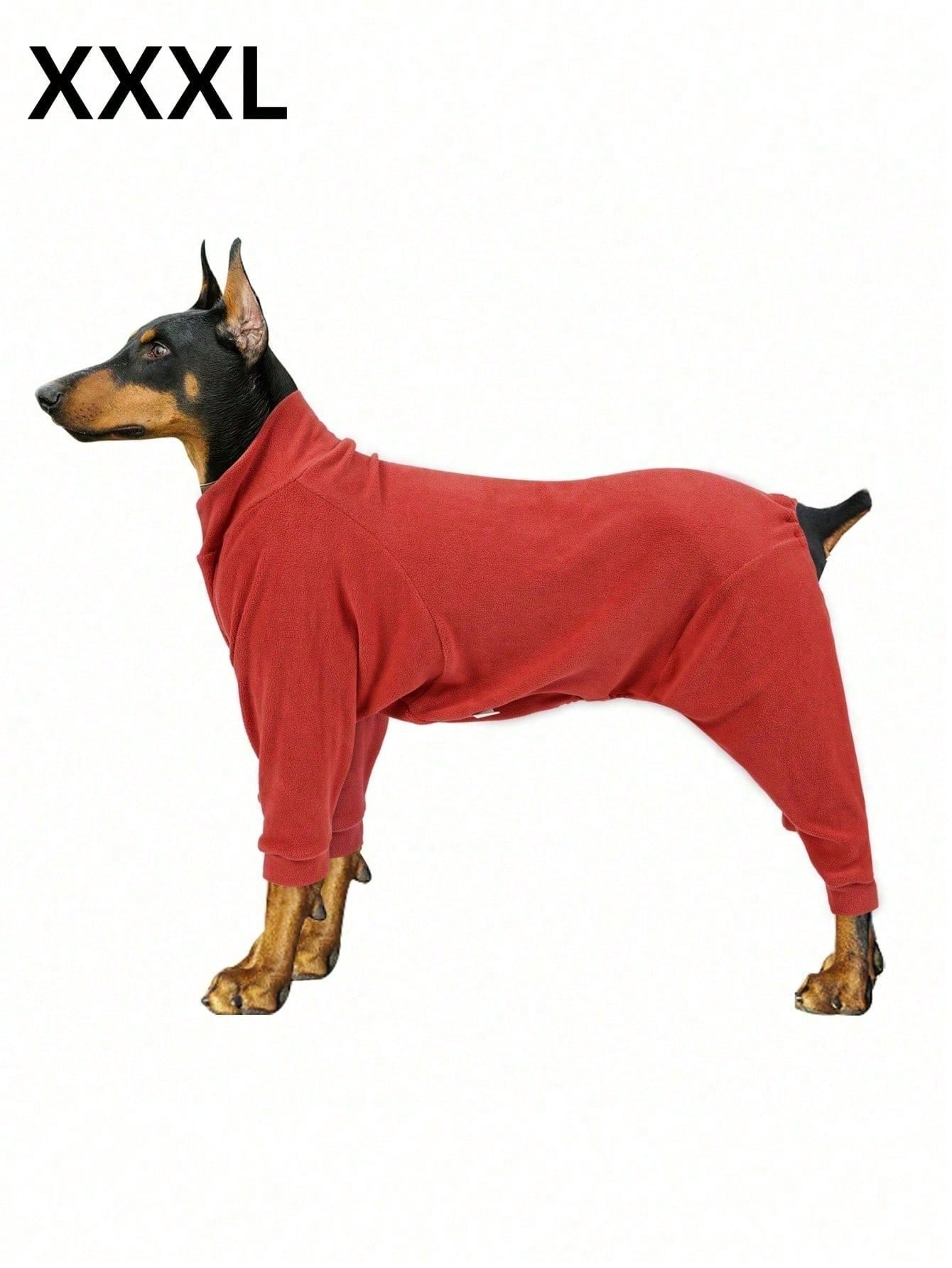 4-Leg Dog Winter Pajamas | Soft Warm Bodysuit for Medium & Large Dogs