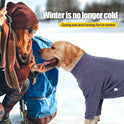 4-Leg Dog Winter Pajamas | Soft Warm Bodysuit for Medium & Large Dogs