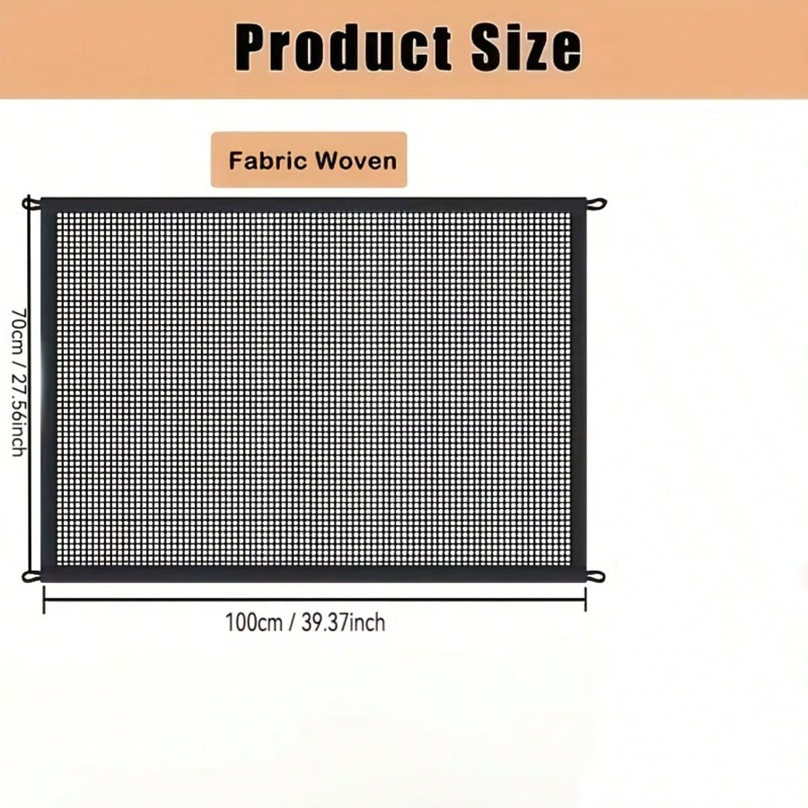 Foldable Pet Mesh Fence | No-Drill Safety Gate for Dogs & Cats