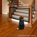 Foldable Pet Mesh Fence | No-Drill Safety Gate for Dogs & Cats