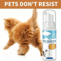 No-Rinse Pet Cleaning Foam 100ml – Gentle Cat & Dog Cleaner