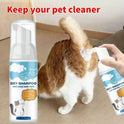 No-Rinse Pet Cleaning Foam 100ml – Gentle Cat & Dog Cleaner