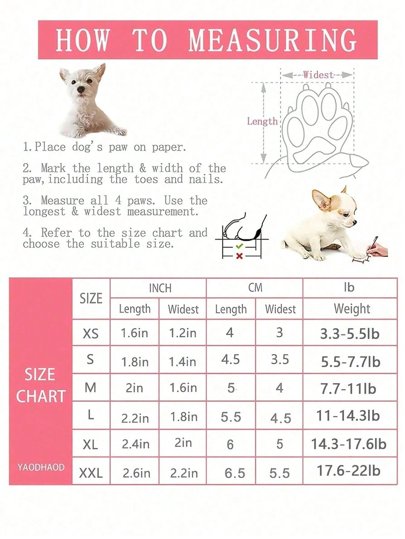 Non-Slip Dog Shoes | Soft Paw Protectors for Small Dogs