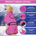 Waterproof Winter Dog Coat with Fleece Lining | Reflective Jacket for Small, Medium & Large Dogs