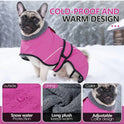 Waterproof Winter Dog Coat with Fleece Lining | Reflective Jacket for Small, Medium & Large Dogs
