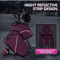 Waterproof Winter Dog Coat with Fleece Lining | Reflective Jacket for Small, Medium & Large Dogs