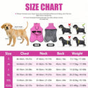 Waterproof Winter Dog Coat with Fleece Lining | Reflective Jacket for Small, Medium & Large Dogs