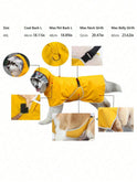 Double-Sided Waterproof Dog Raincoat | Reversible All-Weather Jacket