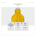 Double-Sided Waterproof Dog Raincoat | Reversible All-Weather Jacket