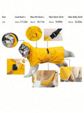 Double-Sided Waterproof Dog Raincoat | Reversible All-Weather Jacket