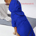Waterproof Dog Raincoat with Reflective Strips | Outdoor Rain Jacket for Dogs