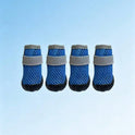 Breathable Mesh Dog Shoes | Non-Slip Summer Sandals for Dogs (set of 4)