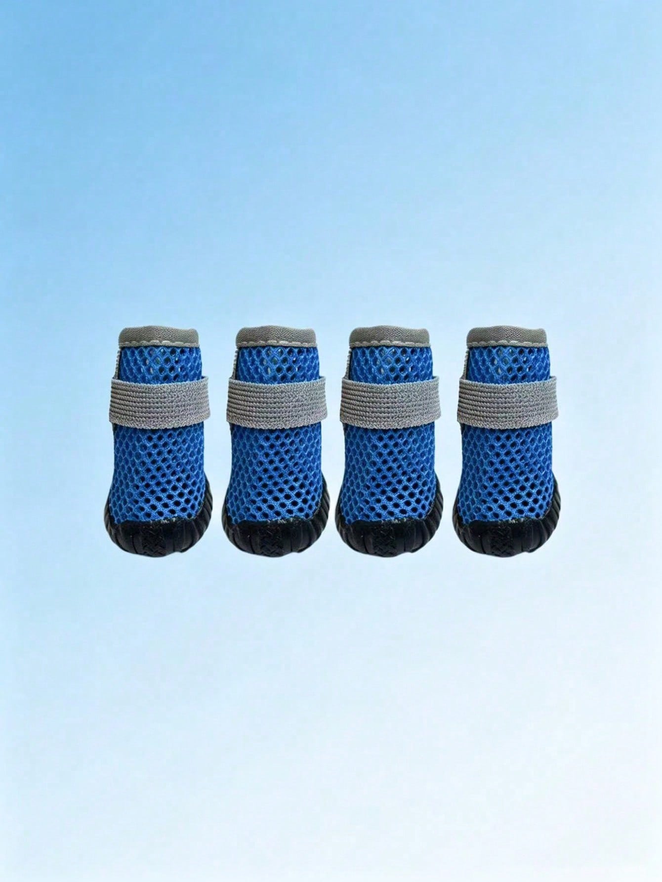 Breathable Mesh Dog Shoes | Non-Slip Summer Sandals for Dogs (set of 4)