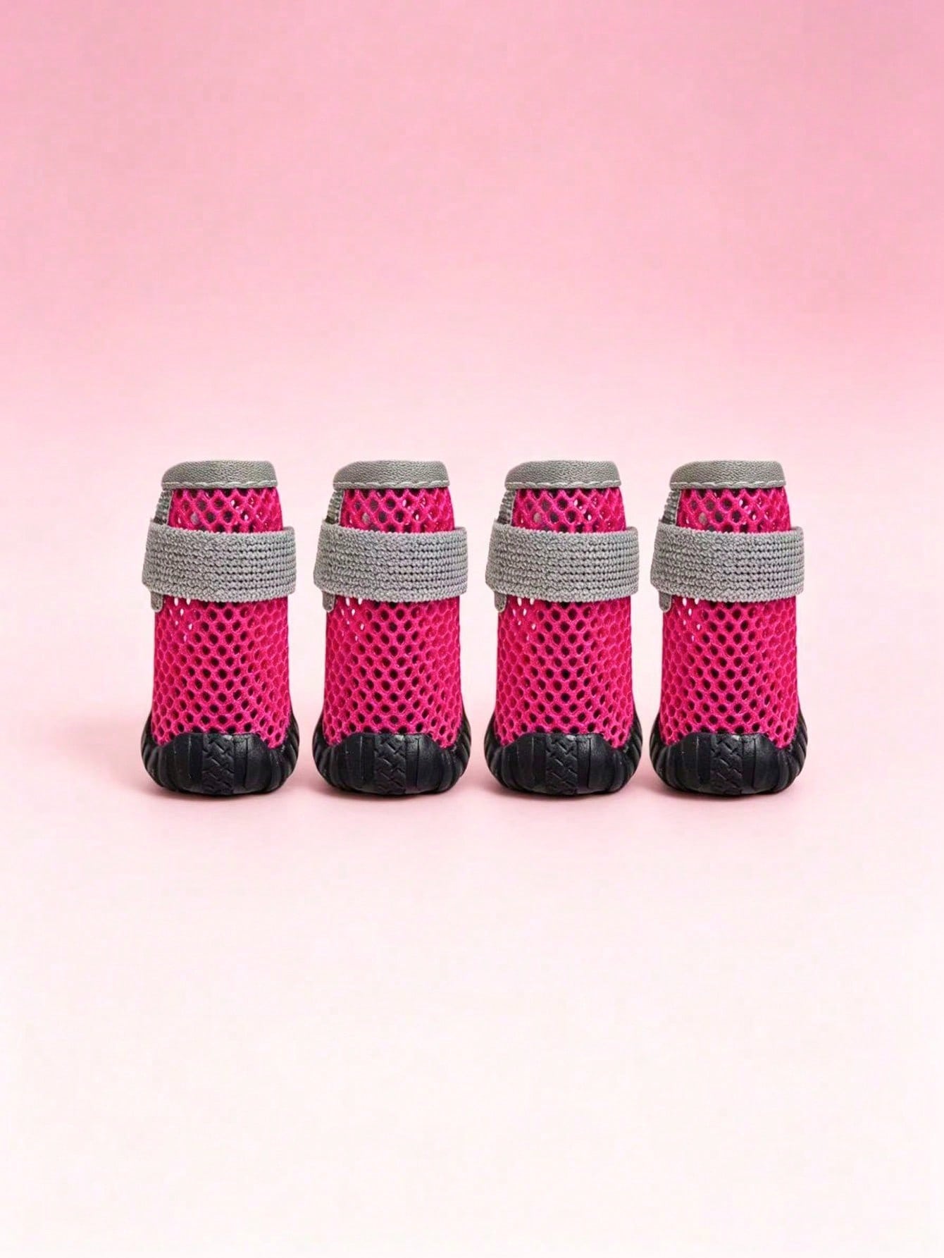 Breathable Mesh Dog Shoes | Non-Slip Summer Sandals for Dogs (set of 4)