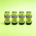 Breathable Mesh Dog Shoes | Non-Slip Summer Sandals for Dogs (set of 4)