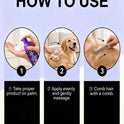 Waterless Pet Shampoo Foam | No-Rinse Dry Cleanser for Cats & Dogs (60ml)