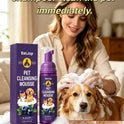 Waterless Pet Shampoo Foam | No-Rinse Dry Cleanser for Cats & Dogs (60ml)