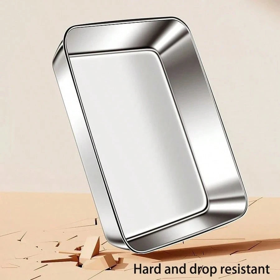 2000ml Stainless Steel Dog Bowl – Elevated Tilted Neck-Relief Feeder