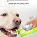 3-Sided Dog & Cat Toothbrush Kit – Pet Finger Toothbrush & Dental Care (set of 5 pieces)