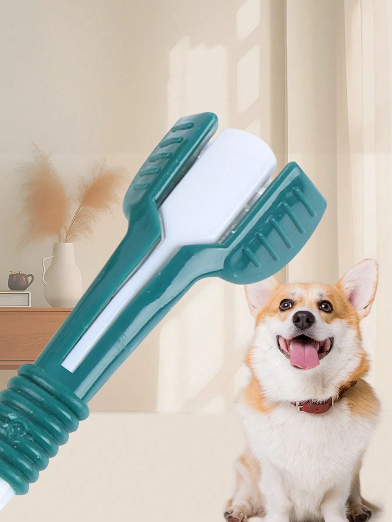 3-Sided Dog & Cat Toothbrush Kit – Pet Finger Toothbrush & Dental Care (set of 5 pieces)