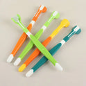 3-Sided Dog & Cat Toothbrush Kit – Pet Finger Toothbrush & Dental Care (set of 5 pieces)