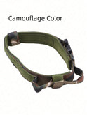Tactical Dog Collar with Handle | Heavy Duty Reflective Collar