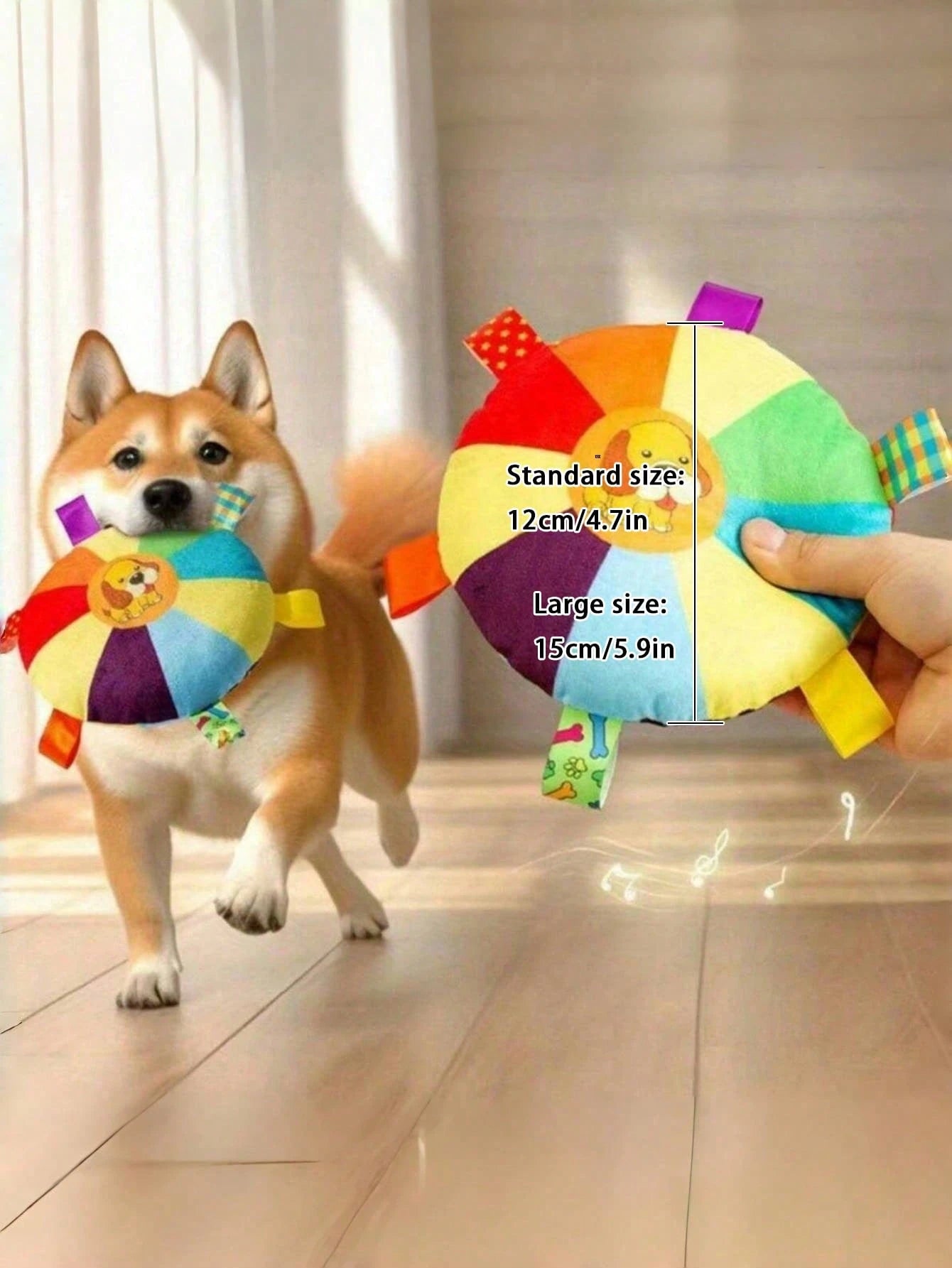Interactive Squeaky Dog Toy | Plush Chew Toy for Puppies & Dogs