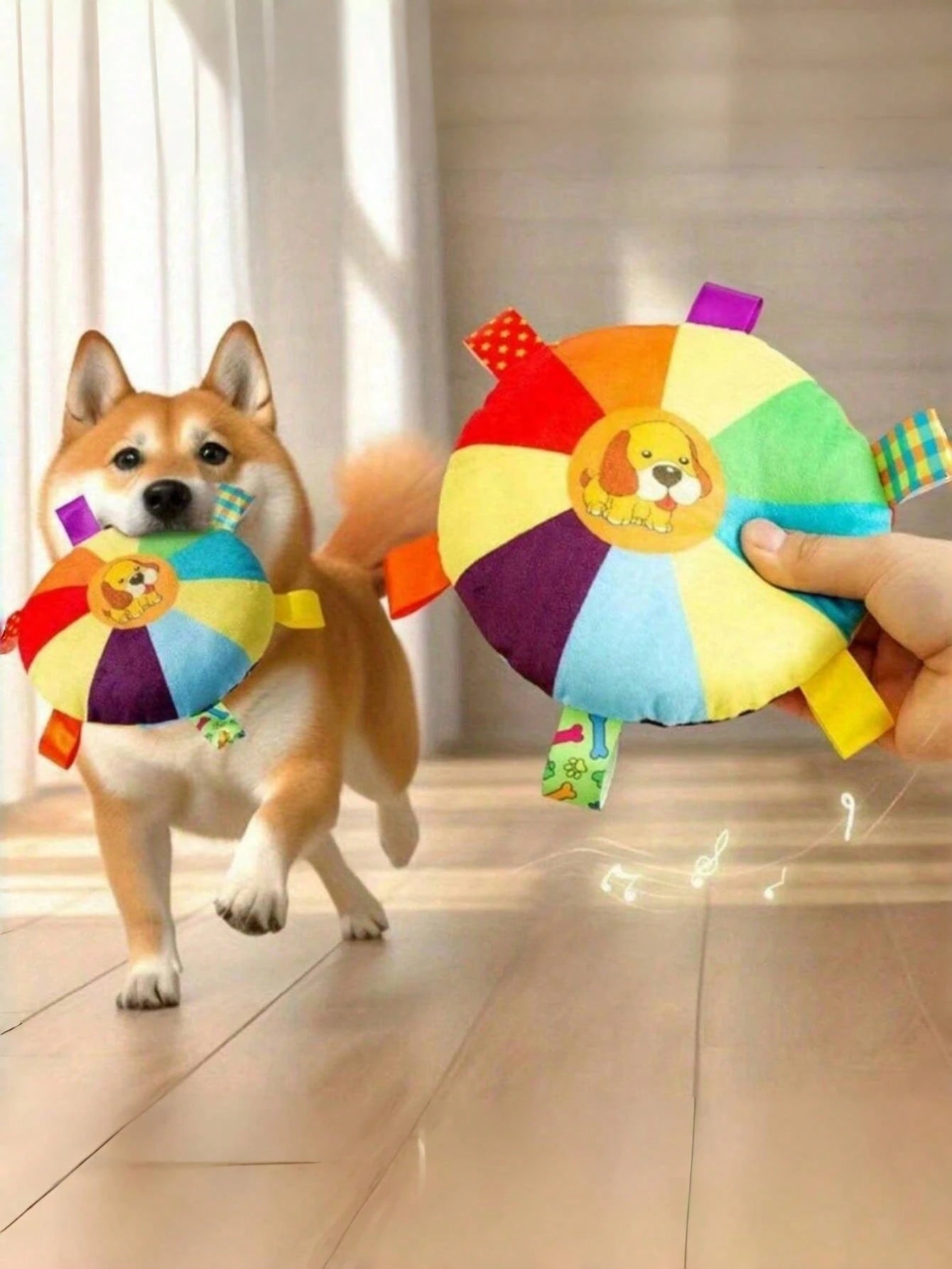 Interactive Squeaky Dog Toy | Plush Chew Toy for Puppies & Dogs