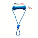 Rope Dog Chew Toy & Toothbrush – Interactive Dental Cleaning Toy