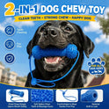 Rope Dog Chew Toy & Toothbrush – Interactive Dental Cleaning Toy