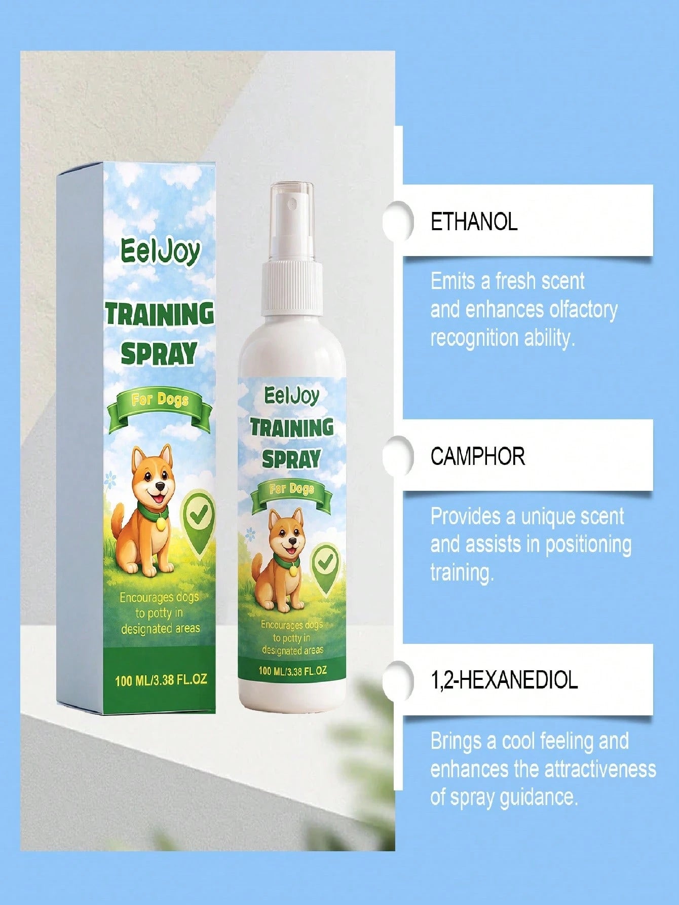 Dog Potty Training Spray | Housebreaking Aid for Dogs & Puppies