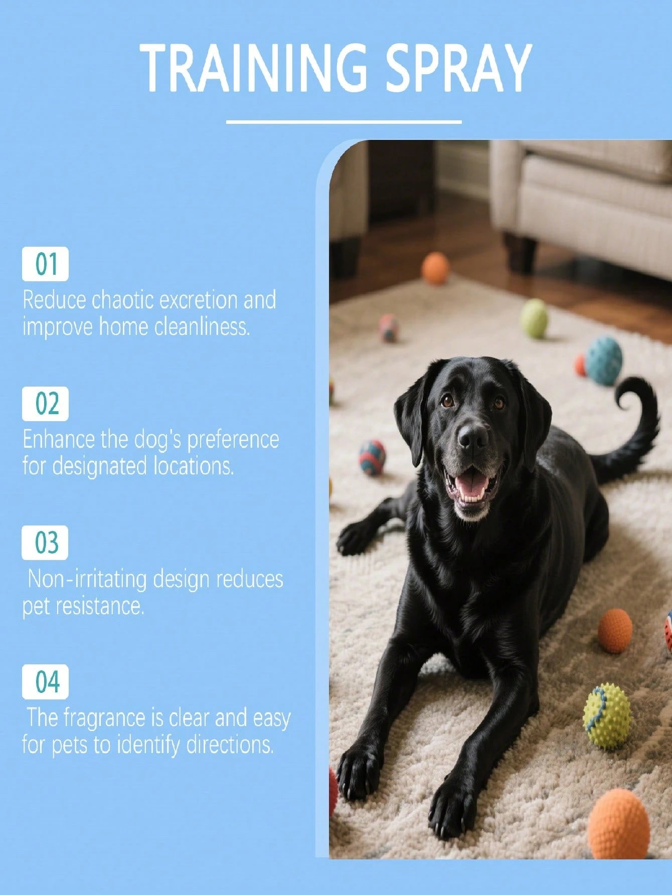 Dog Potty Training Spray | Housebreaking Aid for Dogs & Puppies