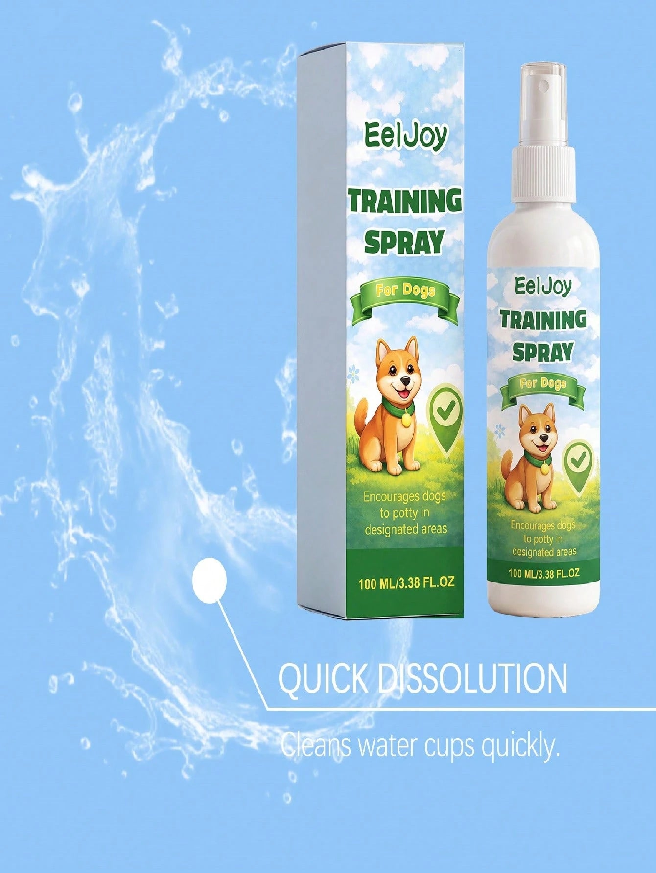 Dog Potty Training Spray | Housebreaking Aid for Dogs & Puppies