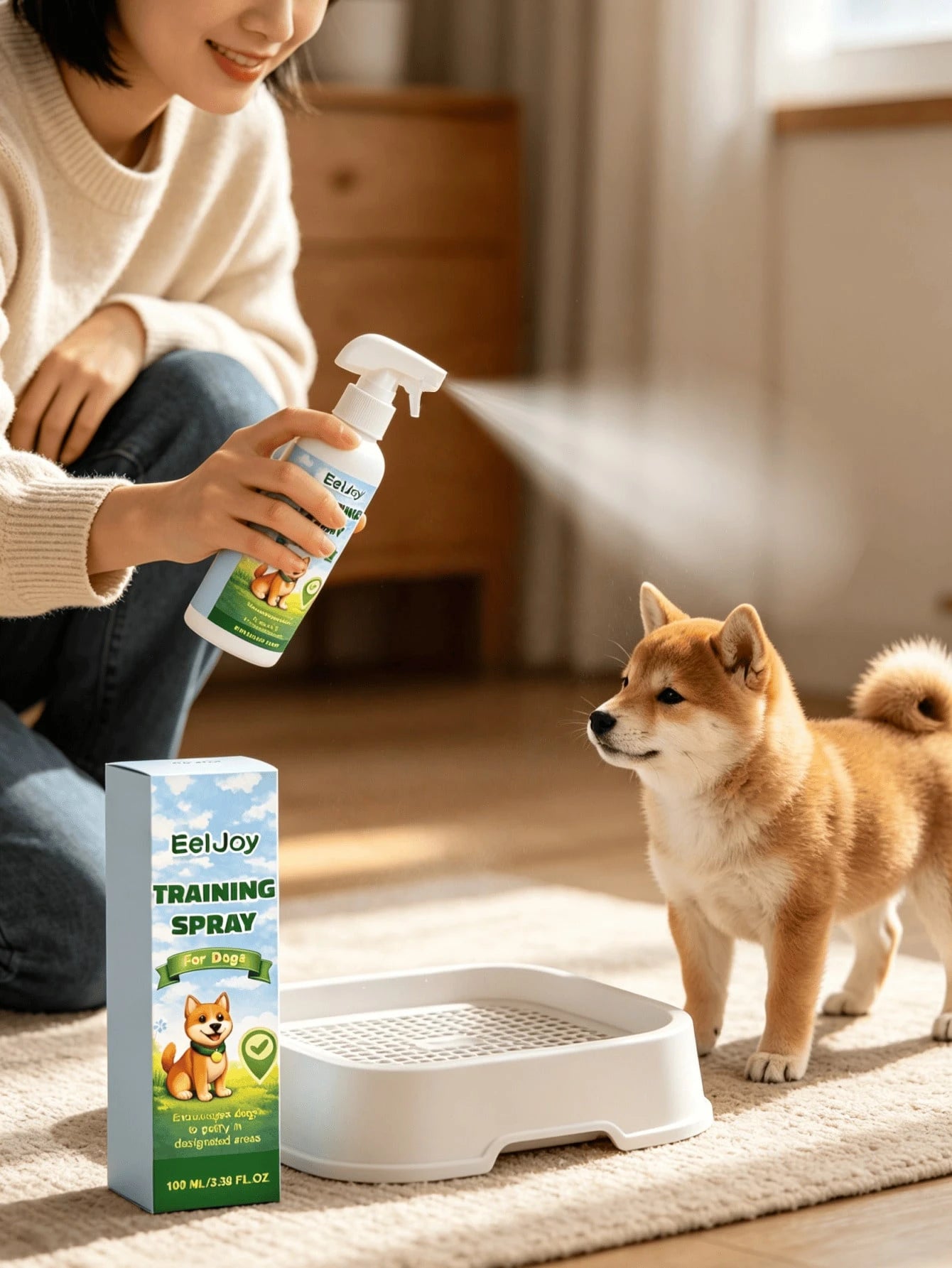 Dog Potty Training Spray | Housebreaking Aid for Dogs & Puppies