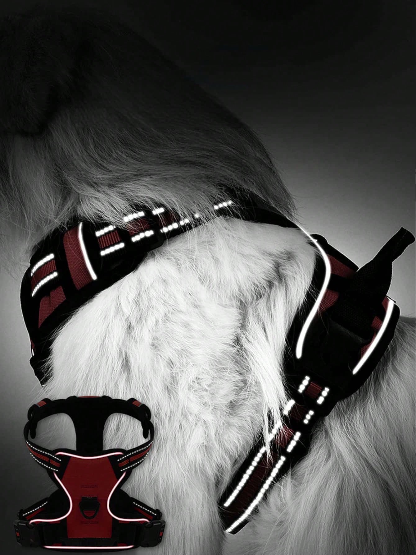 Reflective No-Pull Dog Harness – Durable Vest for Medium & Large Dogs