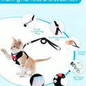 Pet Chest Harness & Leash Set – Adjustable Walking Harness for Small & Medium Dogs