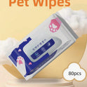 Pet Cleaning Wet Wipes | Alcohol-Free Grooming Wipes for Dogs & Cats (12 pieces per back)