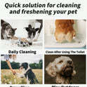 Pet Cleaning Wet Wipes | Alcohol-Free Grooming Wipes for Dogs & Cats (12 pieces per back)