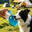 Portable Dog Water Bottle with Foldable Silicone Bowl | Leak-Proof Travel Water Dispenser