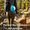 Portable Dog Water Bottle with Foldable Silicone Bowl | Leak-Proof Travel Water Dispenser
