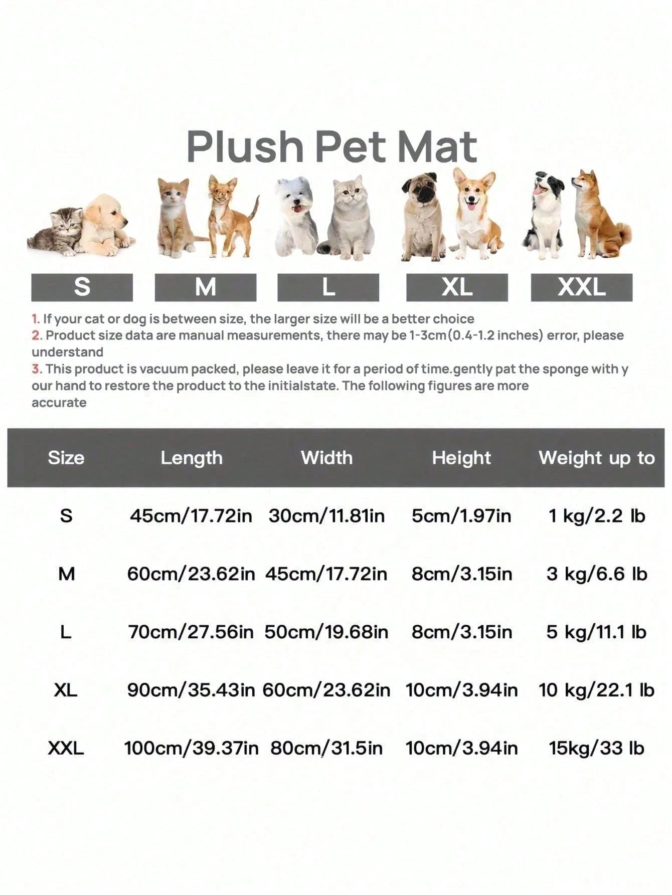 Washable Plush Pet Crate Bed – Anti-Slip Cozy Dog & Cat Bed