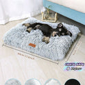 Washable Plush Pet Crate Bed – Anti-Slip Cozy Dog & Cat Bed